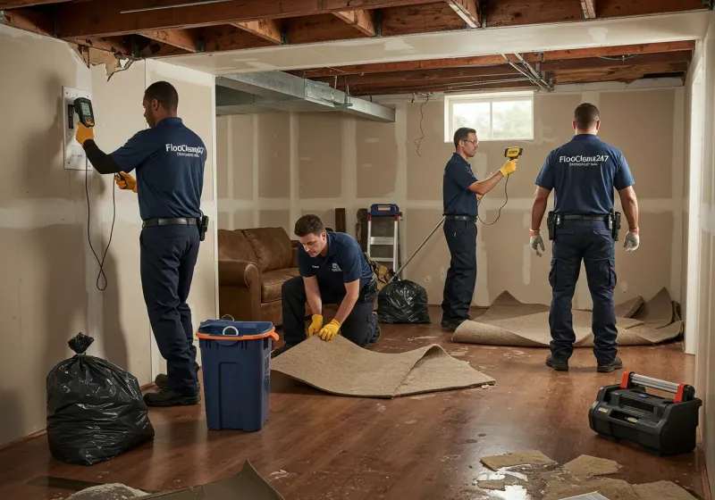 Flood DamageMaterial Assessment and Debris Removal process in Pottsville, AR