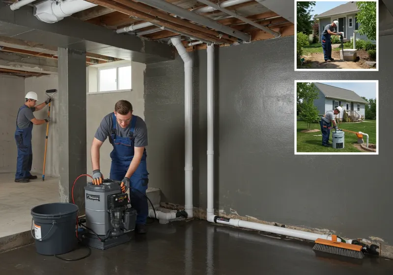 Basement Waterproofing and Flood Prevention process in Pottsville, AR